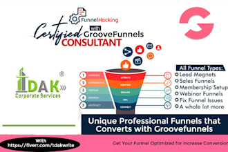 create your funnel, website using groovepages groovesell groovemail