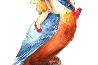 create classic children books illustrations