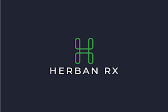 make a modern initial logo for you
