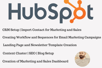 be your hubspot marketing and sales expert