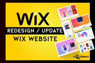 do wix website design or wix website redesign