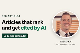 write SEO articles that rank on google and ai search