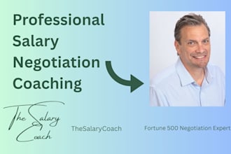help you negotiate your salary or give you career advice