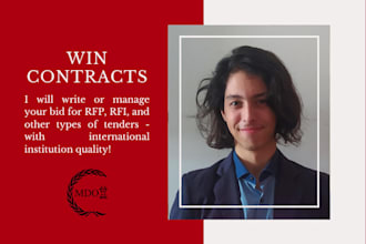manage or write your bid for rfp, rfi or public tender