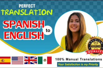 professionally translate english to spanish and spanish to english