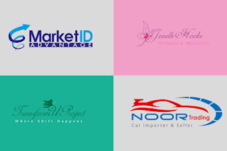 create minimalist brand logo design and brand style guide