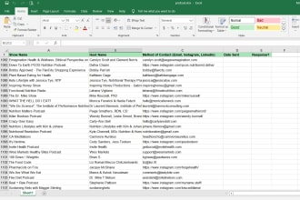 do web and linkedin research to find companies address, phone, email, etc