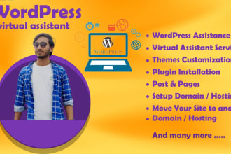 be your wordpress virtual assistant vu