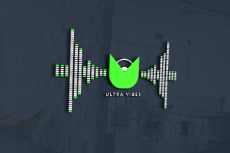 do modern dj music,tv,   studio, radio, and entertainment logo