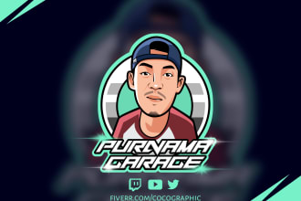 draw gaming, esport, twitch logo from your photo