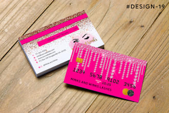design credit card type business card