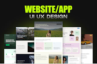 do mobile app UI UX design or website UI UX design
