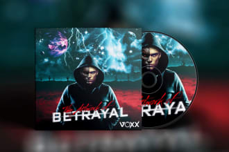 design custom album cover, cd, mixtape music art work
