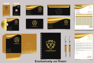 design business card, letterhead, and stationery items