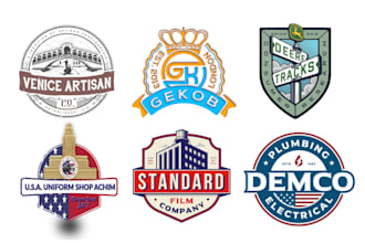 create a professional vintage logo design for your business