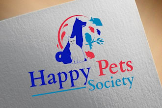 make creative custom unique animals and pets logo design
