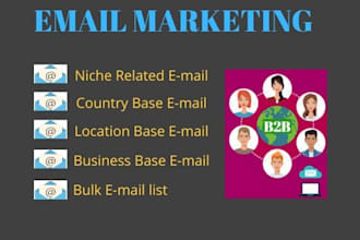 collect niche targeted email address list