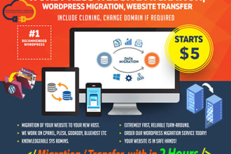 backup or migrate your website to any server or hosting