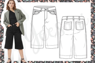 do technical fashion illustrations, technical flats, cads, sketches