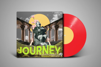 make unique collage artwork for album cover, mixtape, ep