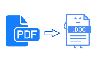 convert word to PDF, PDF to excel, images to word or excel