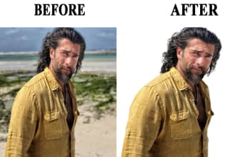 remove background from 15 images or photos in 5 hours