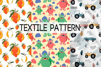 do seamless pattern, custom design, textile, fabric pattern,