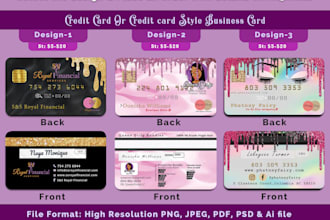 design awesome credit card styles business card, credit card