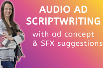write a buzzing audio ad for your business