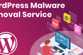 fix hacked wordpress, malware removal, error fix , security