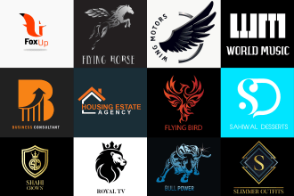 do unique logo concepts your vision brought to life