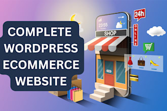 create wordpress ecommerce website