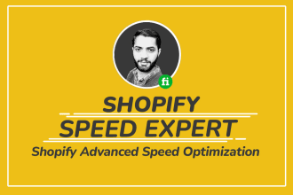 do advance speed optimization for shopify