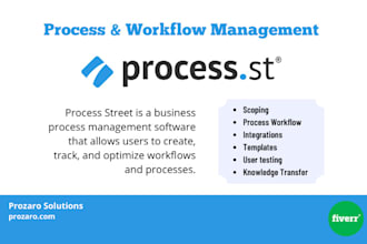 set up processes on process street
