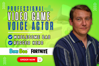 be your male voice actor for a video game