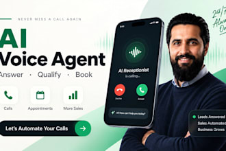 build ai voice agent for lead capture, qualification and appointment booking