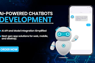 create intelligent ai chatbots for web and apps