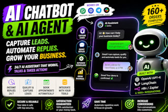 build ai chatbot for your business to capture leads and automate replies