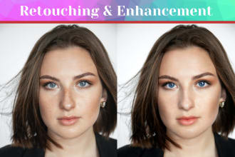do professional retouch of your image and product