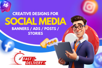 design social media facebook instagram posts and cover