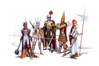 design a character concept in fantasy, sci fi or any other style