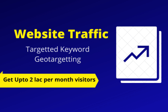 rank your site with real targeted traffic of any country