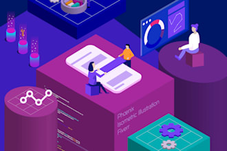design an incredible isometric illustration