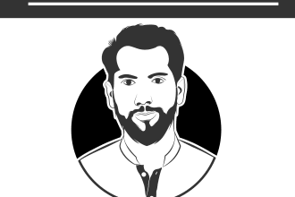 design professional cartoon, caricature logo, caricature from photo