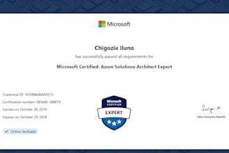 be your devops, and azure solutions architect