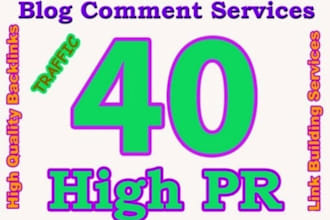 manually do PR6 to PR3 High PR Dofollow blog comments on Actual Page