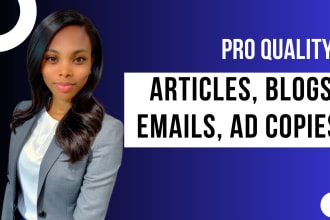 write SEO business marketing and tech articles and blogs