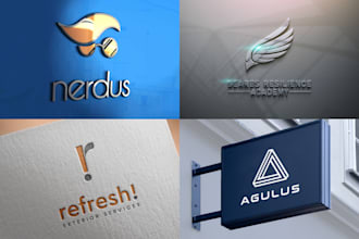 design a professional logo in a minimalist style