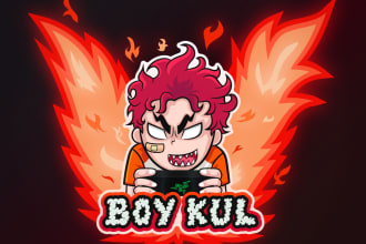 make you custom gaming logo and avatar for your channel