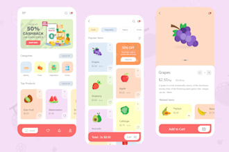 design professional mobile app ui design for you